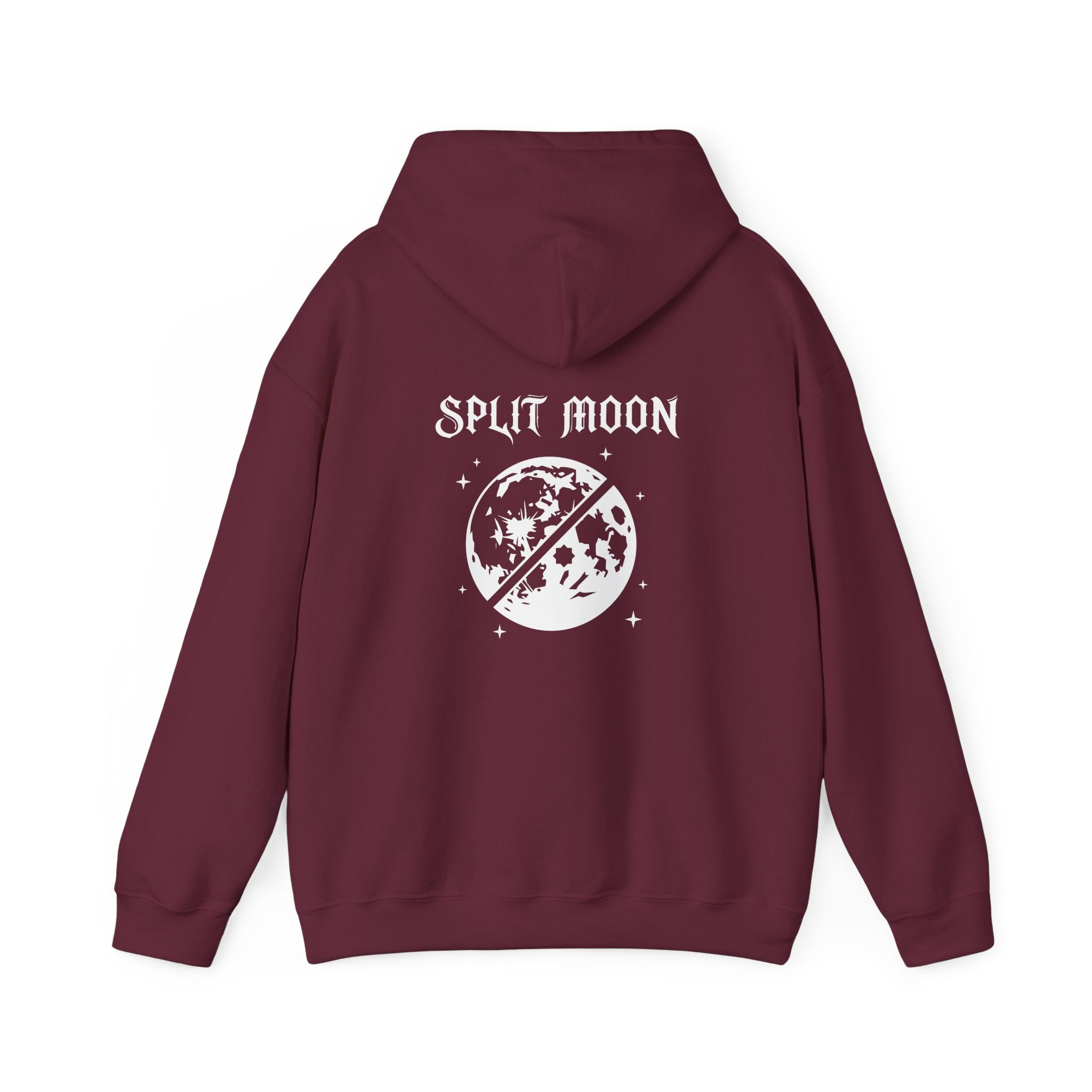 Split Moon Code 786 Hoodie (Back View) *USA*