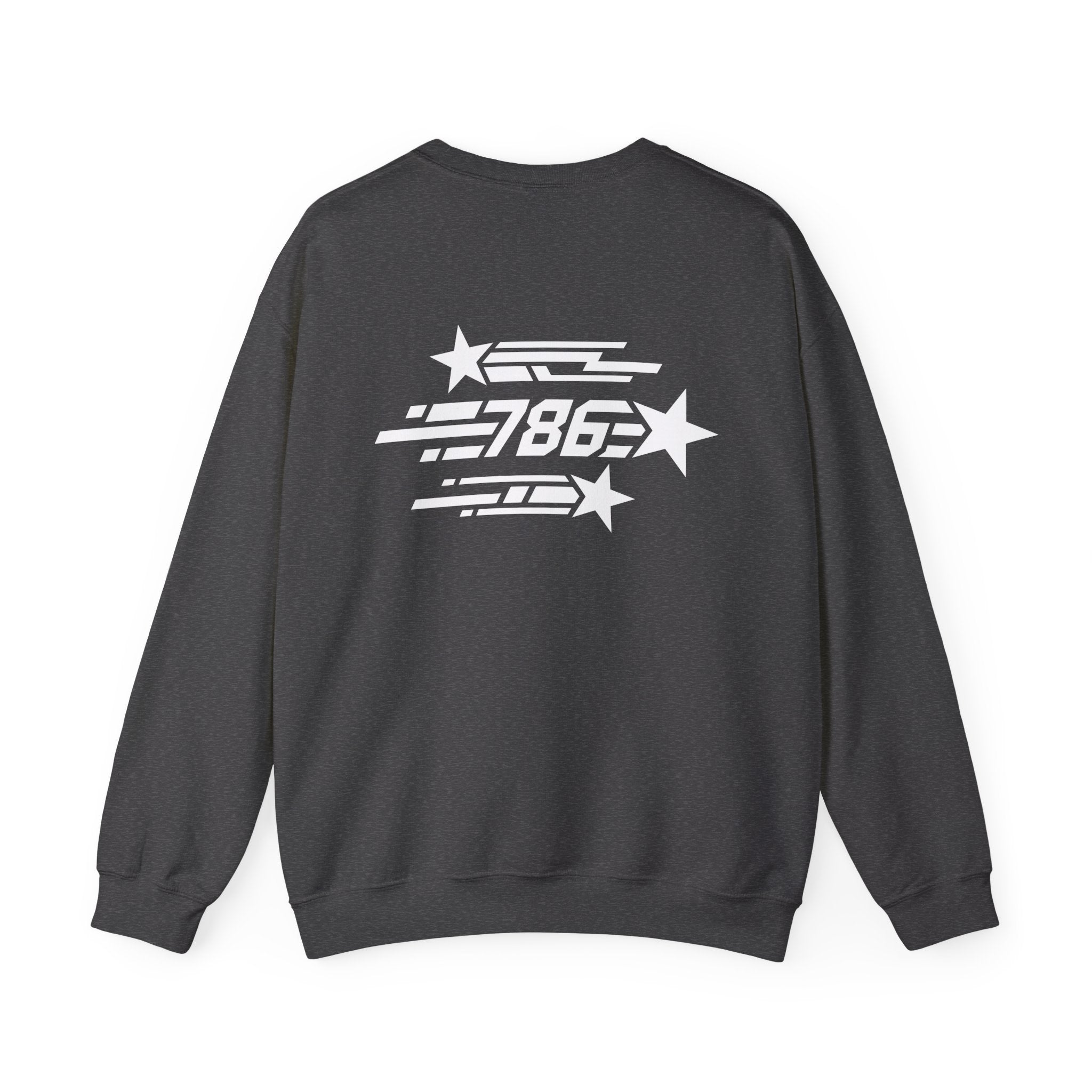 Shooting Stars Code 786 Sweatshirt (Back View) *WW*