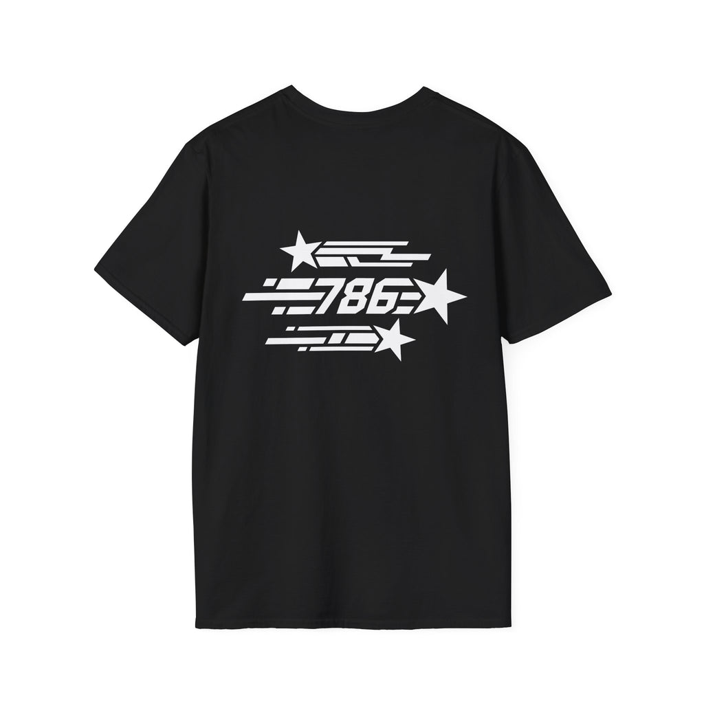 Shooting Stars Code 786 T-Shirt (Back View) *WW*