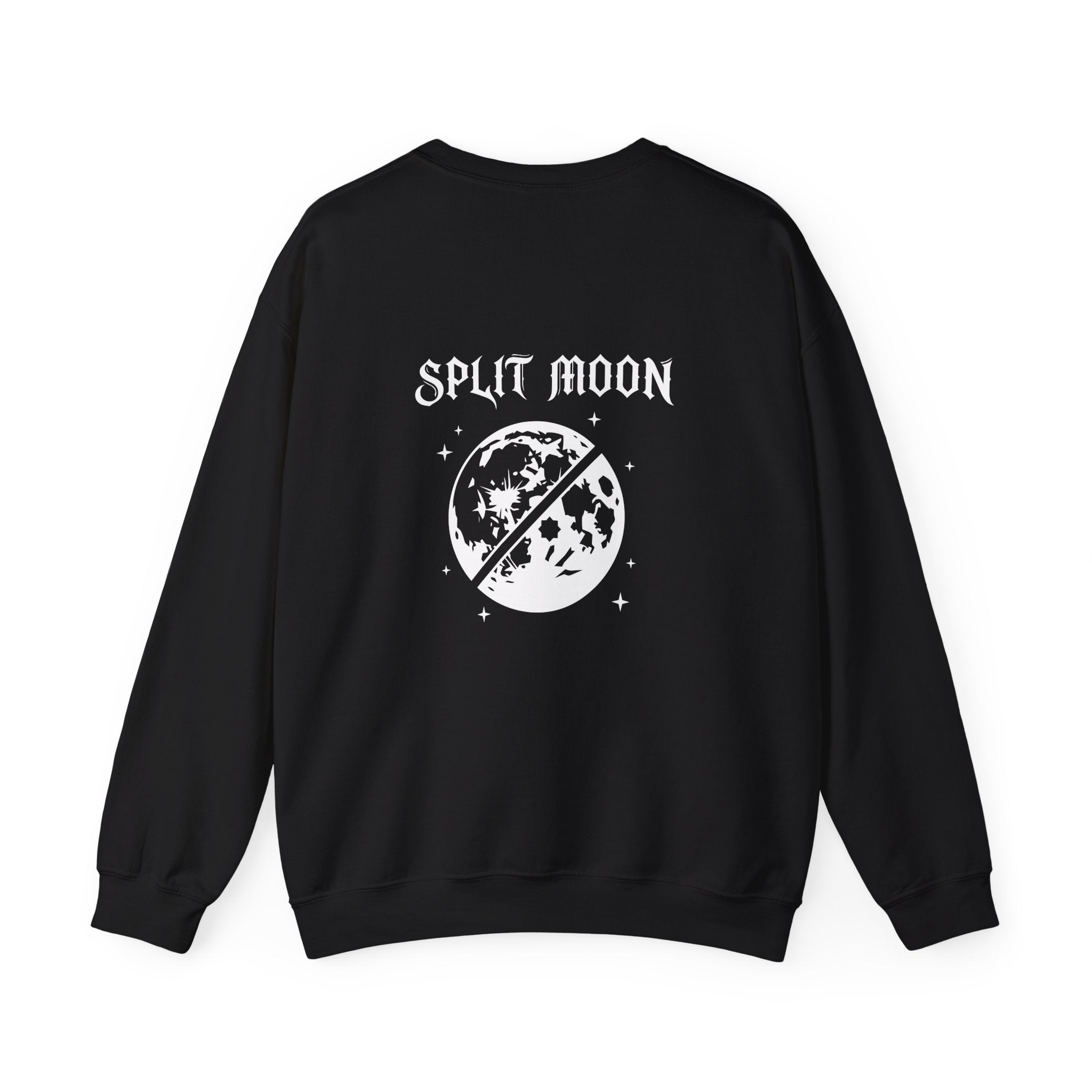 Split Moon Code 786 Sweatshirt (Back View) *USA-SOC*