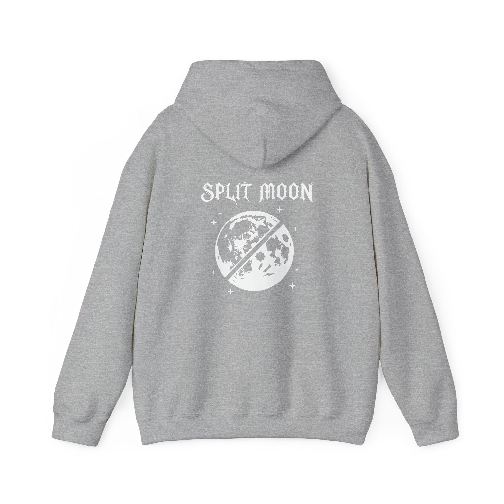 Split Moon Code 786 Hoodie (Back View) *USA*