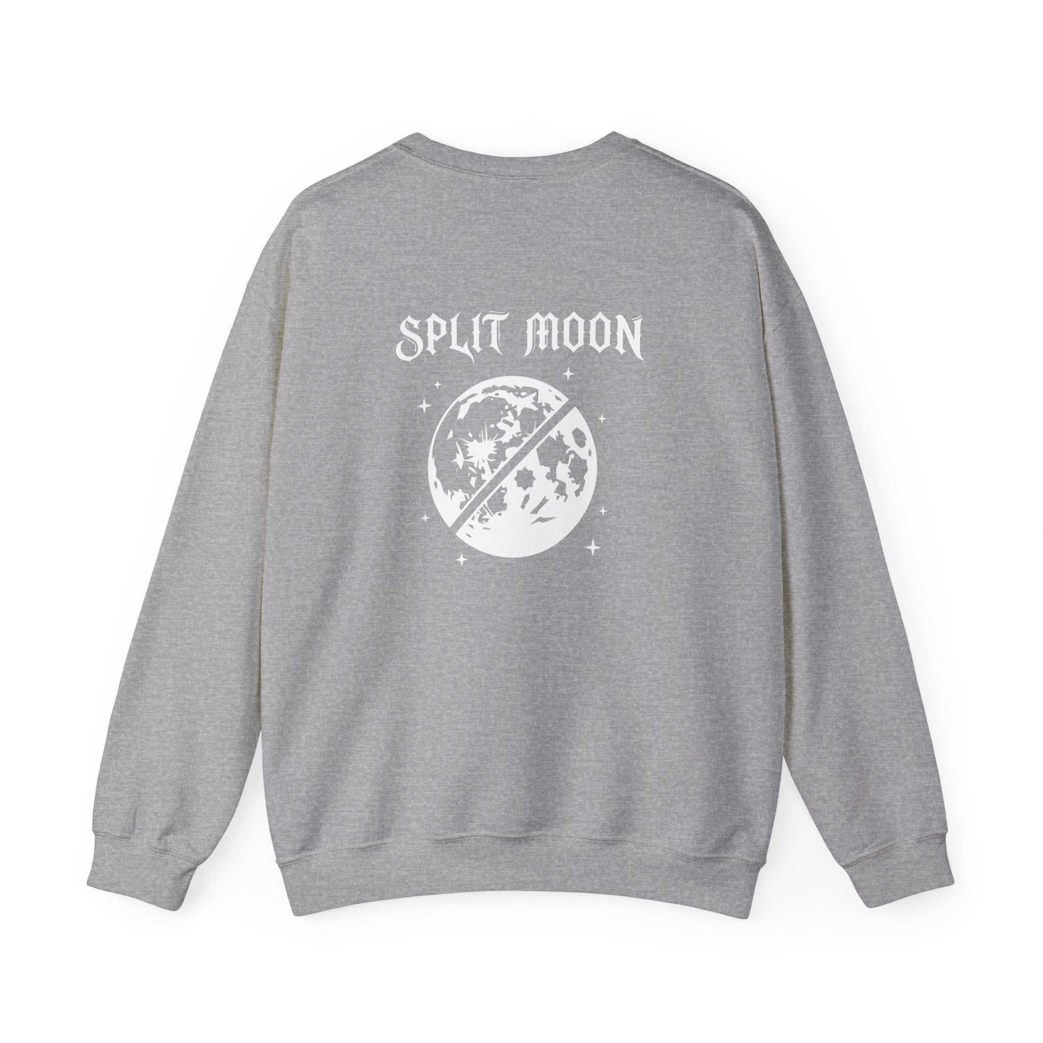 Split Moon Code 786 Sweatshirt (Back View) *WW*