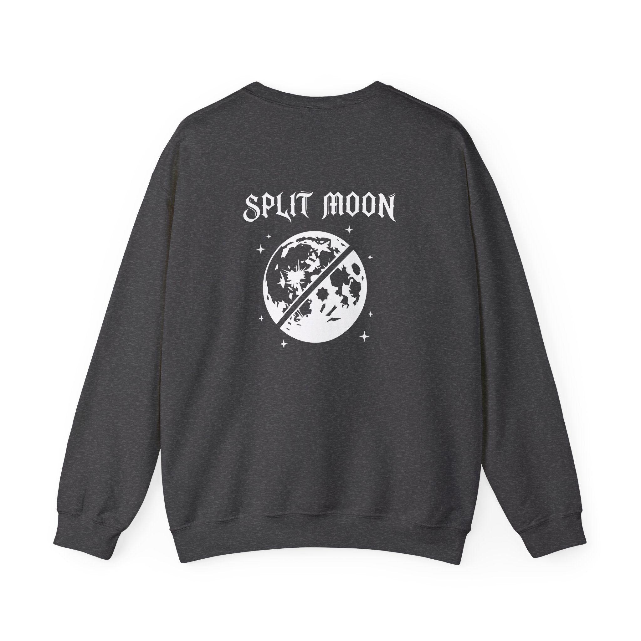 Split Moon Code 786 Sweatshirt (Back View) *WW*