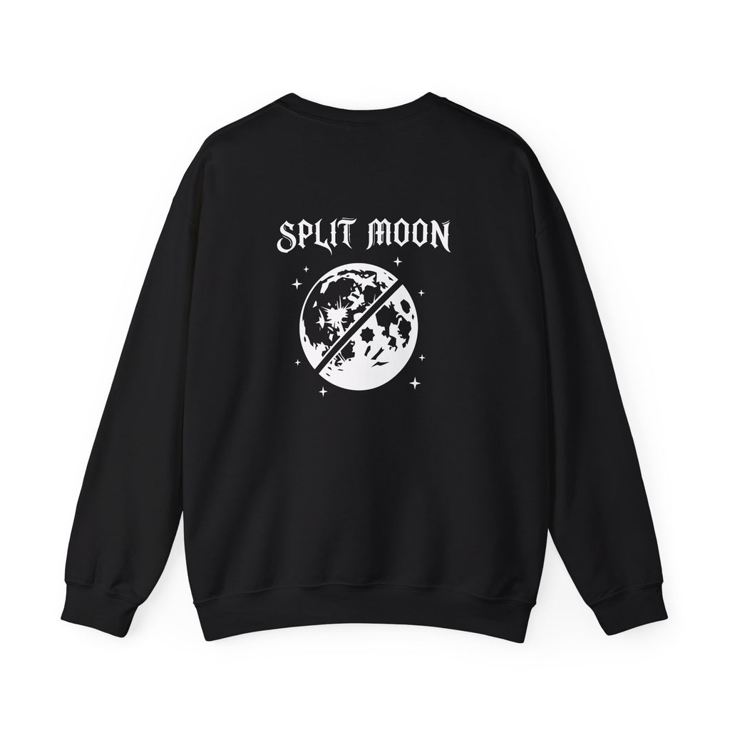 Split Moon Code 786 Sweatshirt (Back View) *WW*