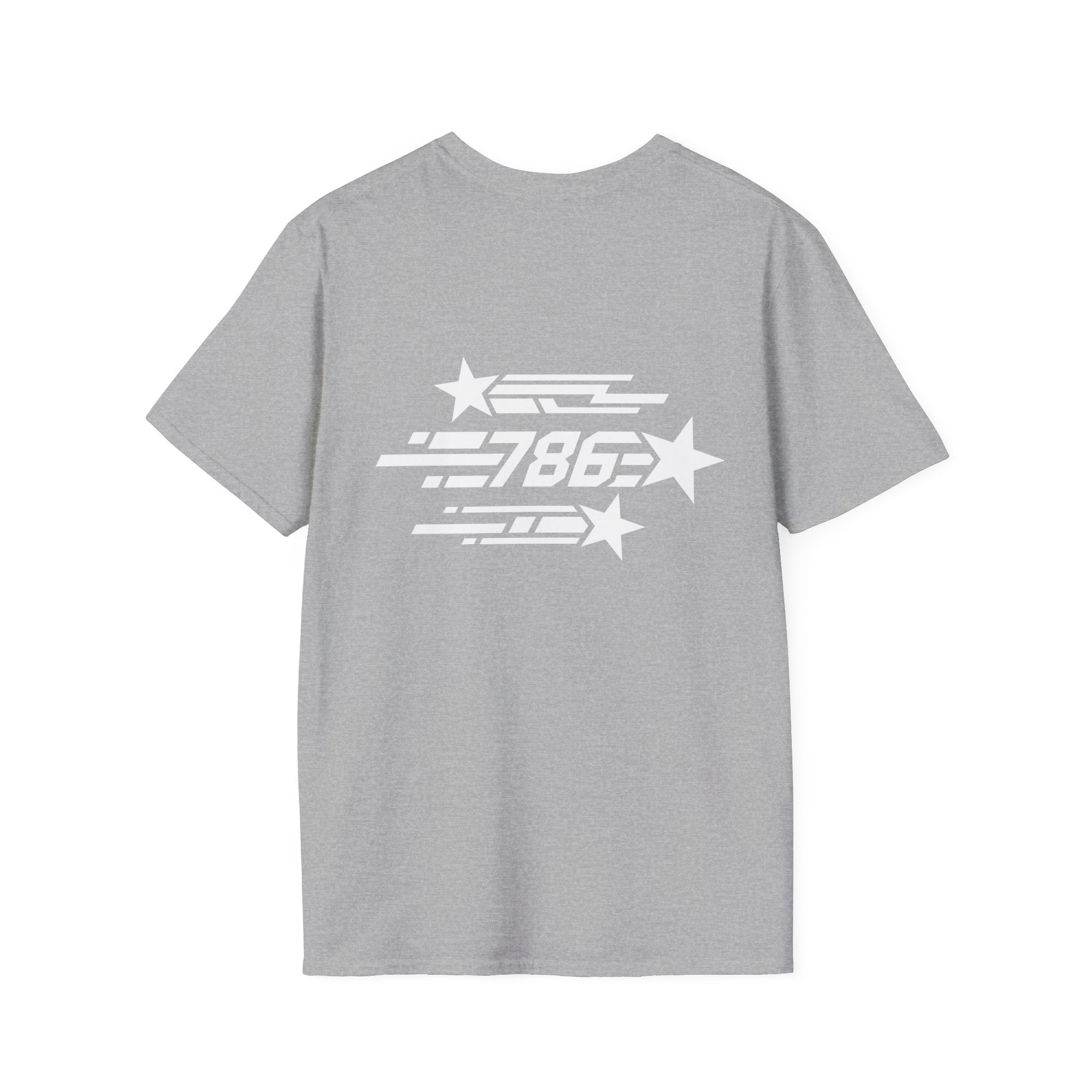 Shooting Stars Code 786 T-Shirt (Back View) *WW*