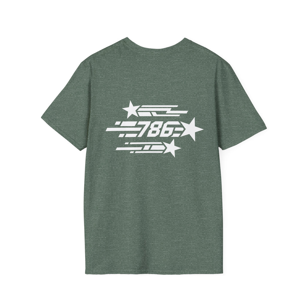 Shooting Stars Code 786 T-Shirt (Back View) *WW*