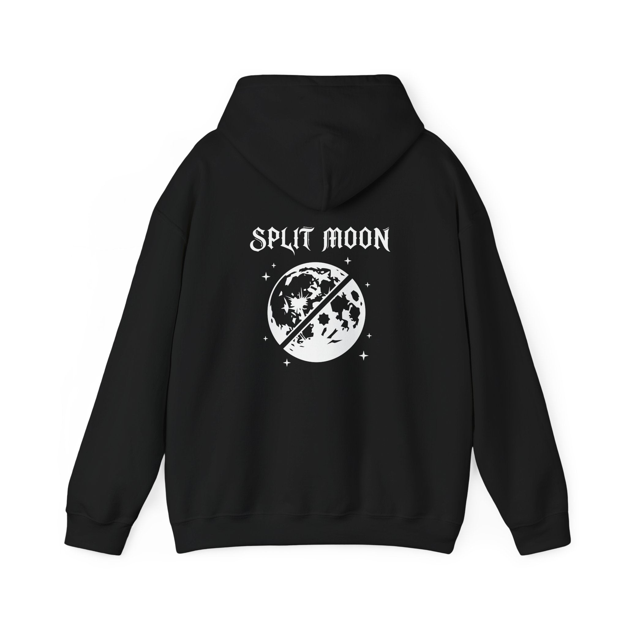 Split Moon Code 786 Hoodie (Back View) *USA*