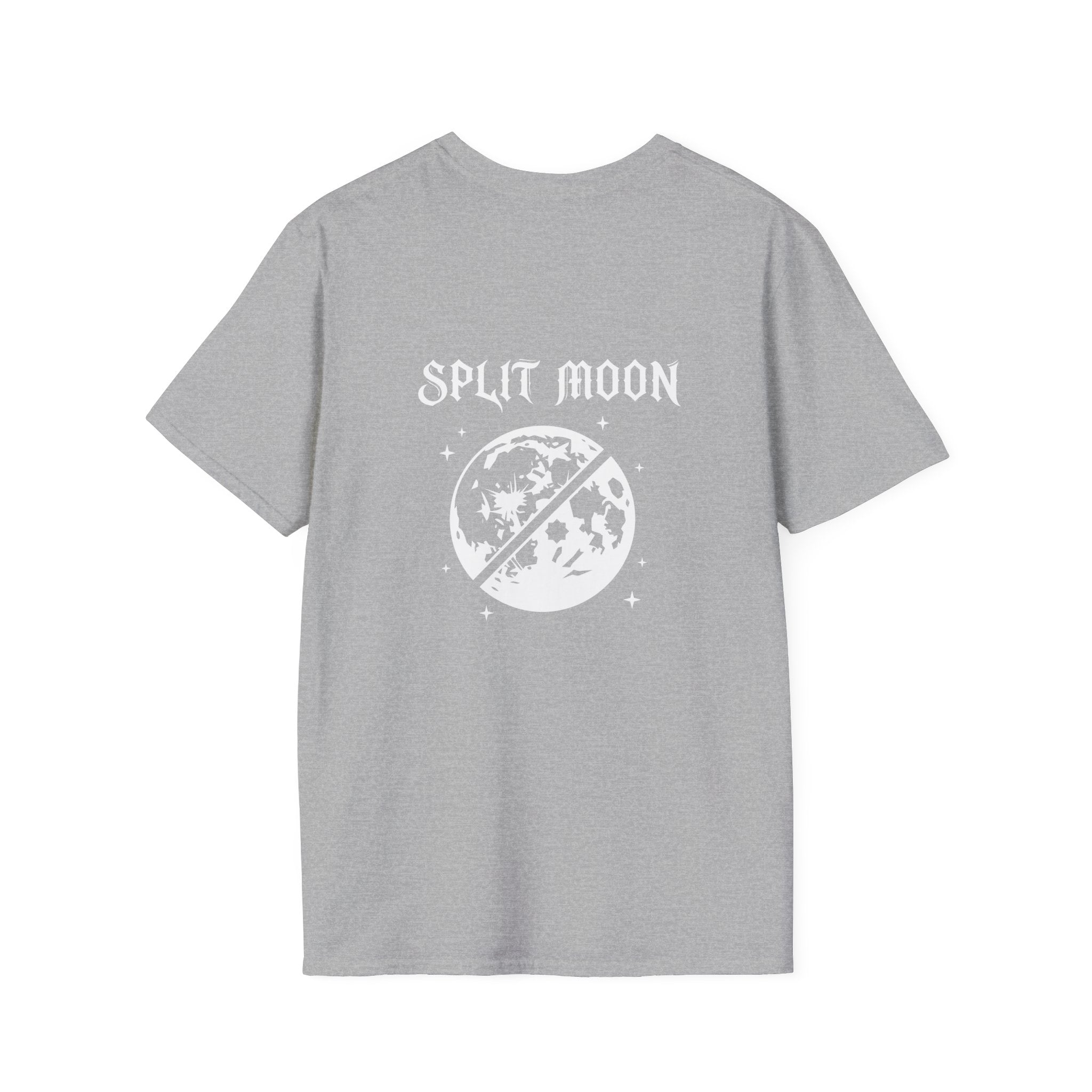 Split Moon Code 786 T-Shirt (Back View) *USA*