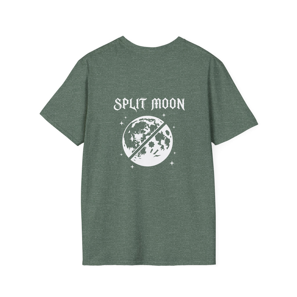 Split Moon Code 786 T-Shirt (Back View) *WW*