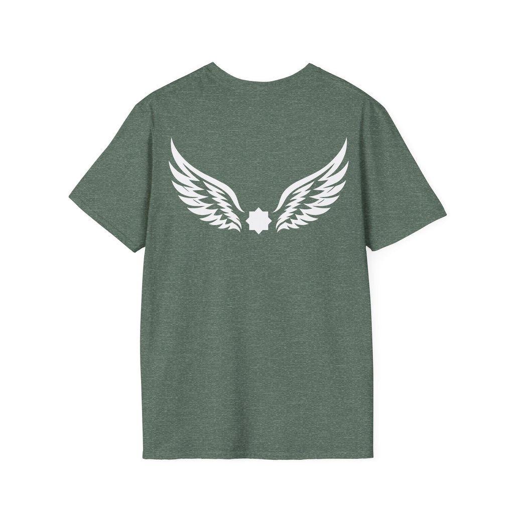Falcon Wings Code 786 T-Shirt (Back View) *WW*