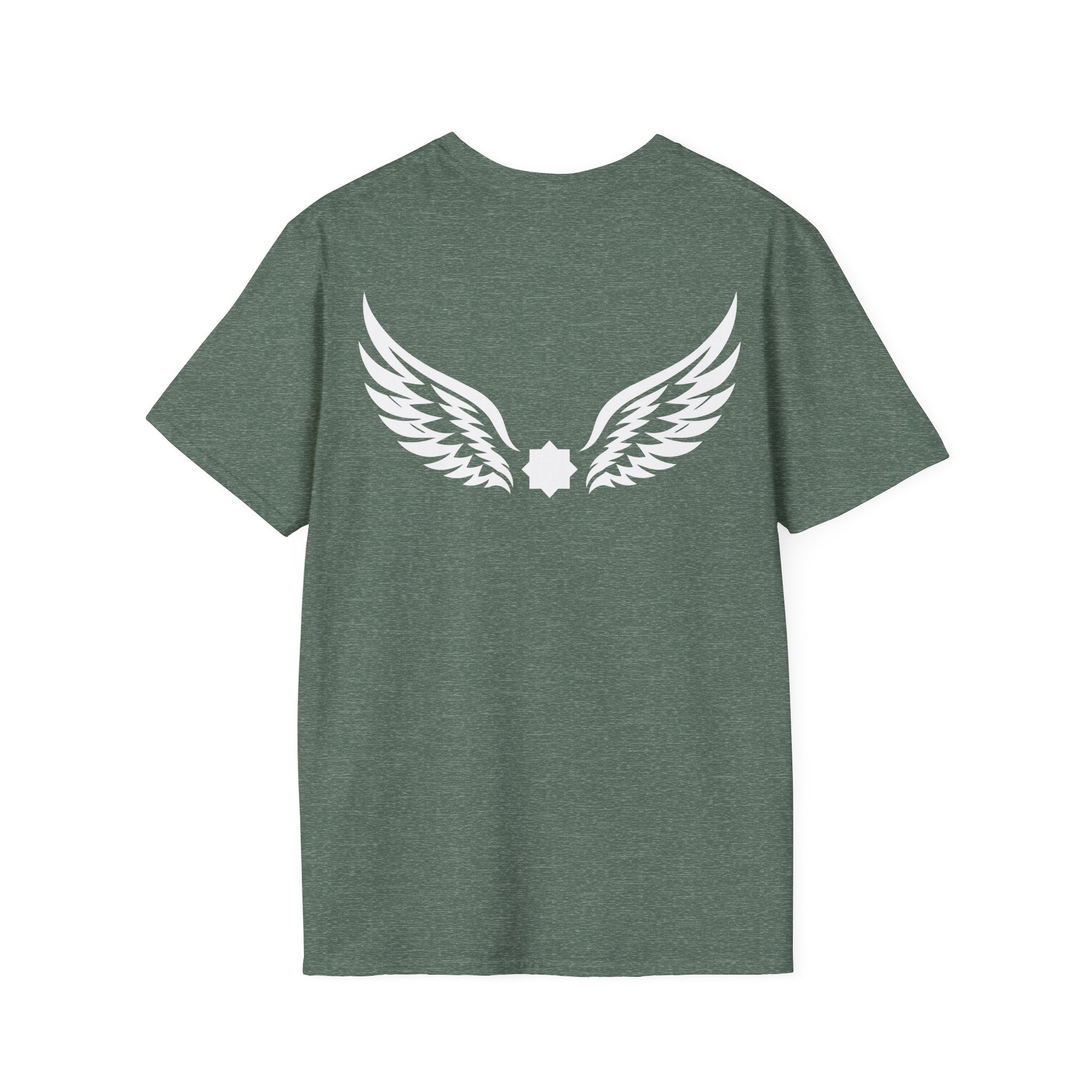 Falcon Wings Code 786 T-Shirt (Back View) *WW*