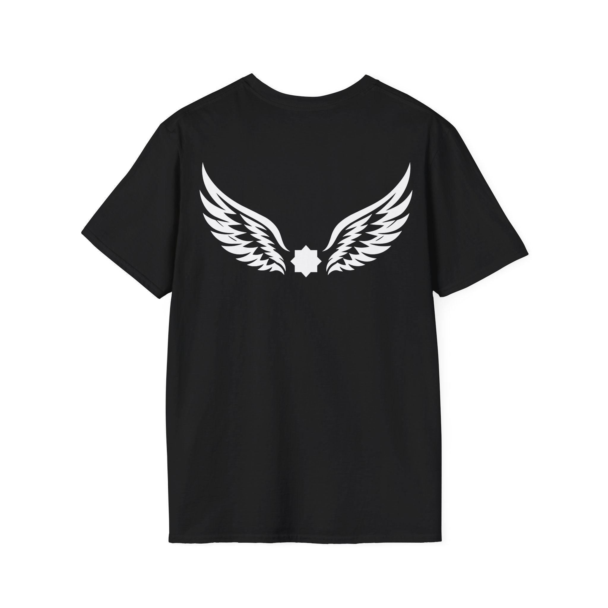 Falcon Wings Code 786 T-Shirt (Back View) *USA-SOC*