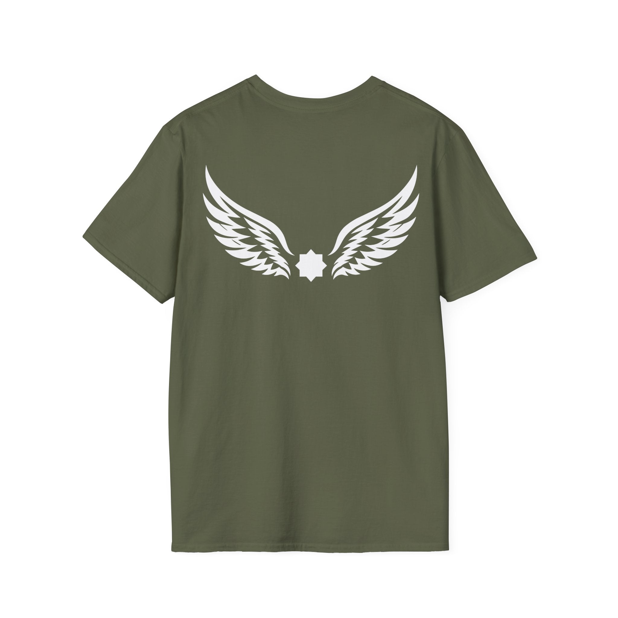Falcon Wings Code 786 T-Shirt (Back View) *USA*